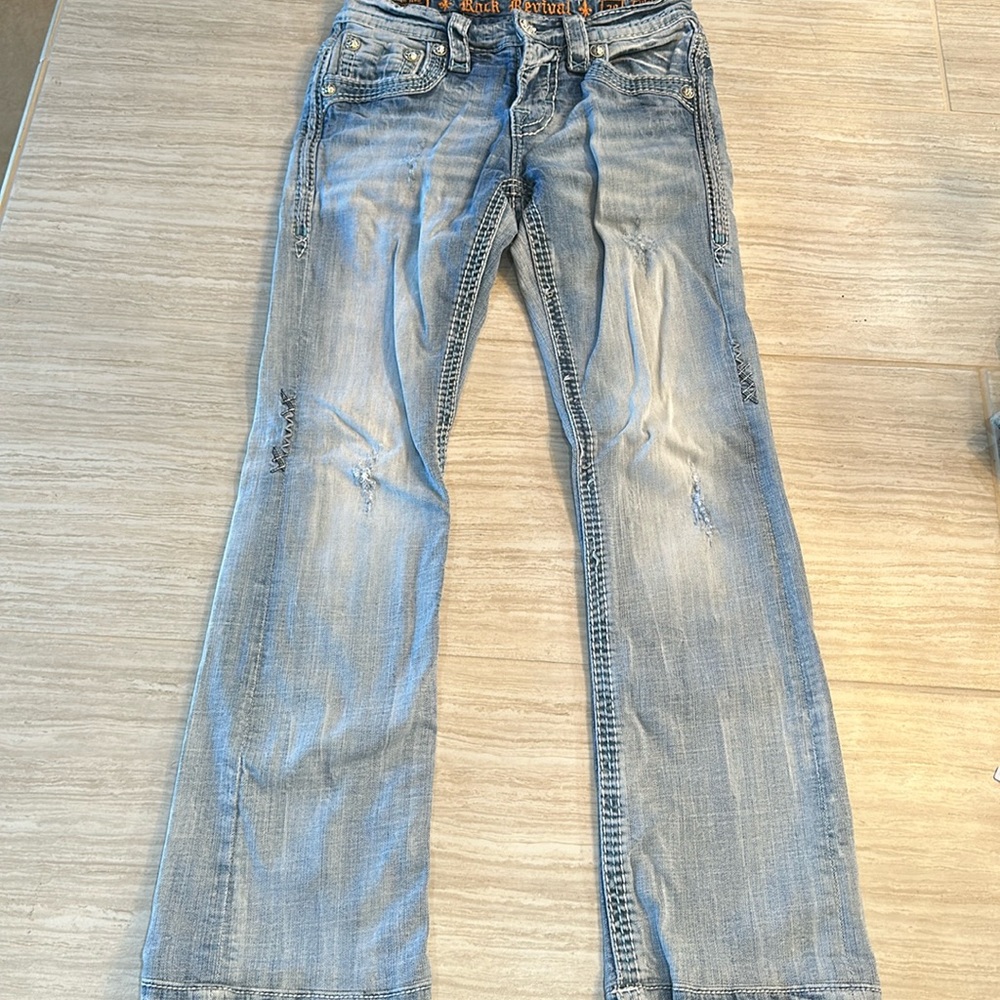 Mens Rock Revival Walden jeans
size 29 x 29 slim boot - Picture 3 of 16